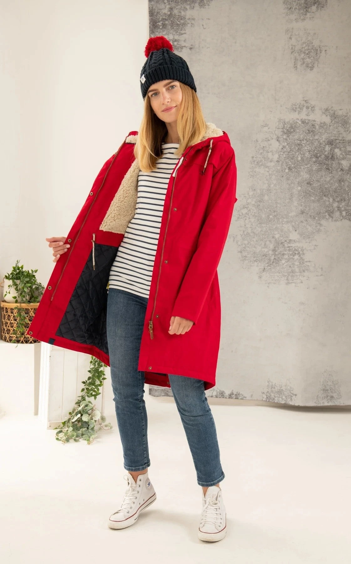 Lighthouse Abigail Jacket -RED (8, 10, 18 Only)