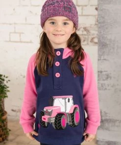 Lighthouse Jill Kids Hoody -PINK
