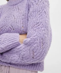 Pieces KASSANDRA Jumper -PURPLE (XS, S Only)