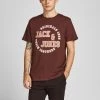 Mens Polos, Tees & Shirts Jack & Jones JORARON Tee -GRAPE