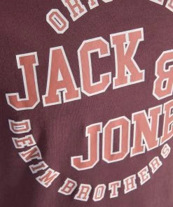 Mens Polos, Tees & Shirts Jack & Jones JORARON Tee -GRAPE