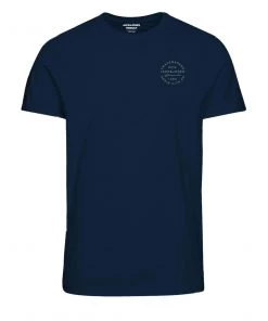 Mens Polos, Tees & Shirts Jack & Jones JORGEO Tee -NAVY PEONY