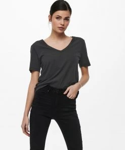 Jacqueline De Yong FAROCK Tee -BLACK