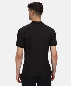 Regatta Coolweave Work Polo -BLACK