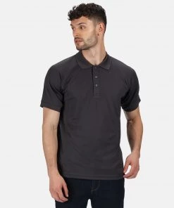 Regatta Coolweave Work Polo -GREY All