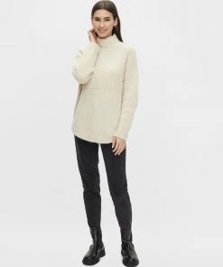 Pieces KAVALA Knit Jumper -CREAM (XS, S Only)