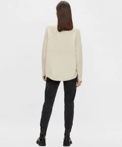 Pieces KAVALA Knit Jumper -CREAM (XS, S Only)