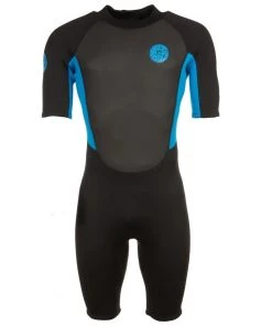 All Saltrock Mens 3mm Core Shortie Wetsuit -BLUE