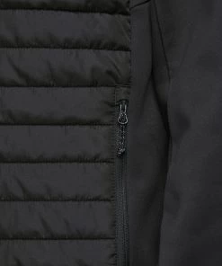 Mens Jackets & Bodywarmers Jack & Jones JJEMULTI Hybrid Jacket -BLACK