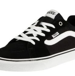 Vans Mens Filmore Suede/Canvas -BLACK/WHITE