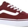 Vans Ladies Ward Shoe -BURGUNDY Ladies Footwear