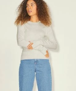 JJXX Lara Lightweight Knit Jumper -SNOW