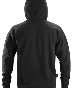 Snickers Solid Color Logo Hoody -BLACK All