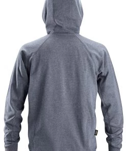 All Snickers Solid Color Logo Hoody -DARK BLUE MELANGE