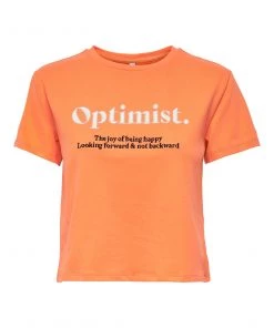 Ladies Polos, Tees & Shirts Jacqueline De Yong LISETTE Tee -ORANGE