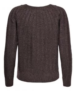 Jacqueline De Yong RUE HAVANNA Knit Jumper -BROWN