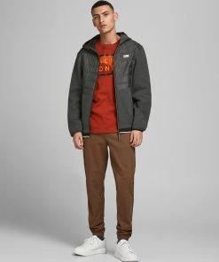 Mens Jackets & Bodywarmers Jack & Jones JCOTOBY Hybrid Jacket -BLACK