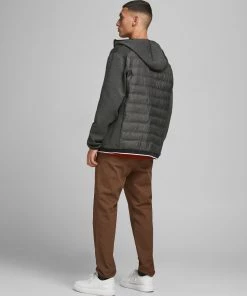 Mens Jackets & Bodywarmers Jack & Jones JCOTOBY Hybrid Jacket -BLACK