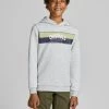 Jack & Jones JNR Kids Hoodies & Sweatshirts Jack & Jones JORMASON Boys Hoody -WHITE MELANGE (13-14, 15-16 Only)