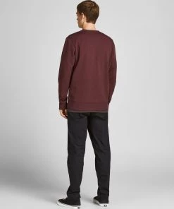 Mens Hoodies & Sweatshirts Jack & Jones JCOATHELSTAN Sweatshirt -GRAPE