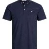 Mens Polos, Tees & Shirts Jack & Jones JPRBLABOYER Polo -NAVY/WHITE (S Only)