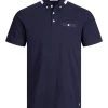 Mens Polos, Tees & Shirts Jack & Jones JPRBLABOYER Polo -NAVY BLAZER