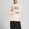 Mens Hoodies & Sweatshirts Jack & Jones JCOLOGAN Sweatshirt -MOONBEAM