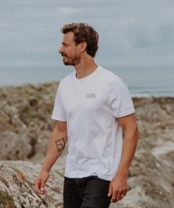 Saltrock Mens Corp20 Tee -WHITE