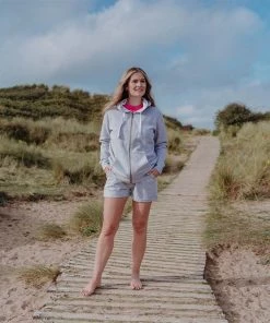 Ladies Hoodies & Sweatshirts Saltrock Ladies Velator Zip Hoody -GREY