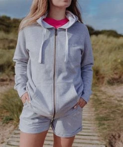 Ladies Hoodies & Sweatshirts Saltrock Ladies Velator Zip Hoody -GREY