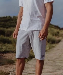 Saltrock Mens Original20 Shorts -GREY MARL Mens Trousers & Shorts