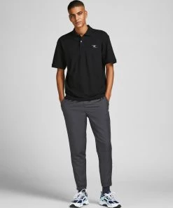 Mens Polos, Tees & Shirts Jack & Jones JCOCLASSIC Polo -BLACK
