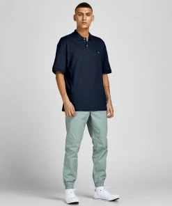 Jack & Jones JCOCLASSIC Polo -NAVY BLAZER Mens Polos, Tees & Shirts