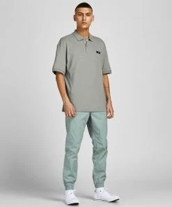 Mens Polos, Tees & Shirts Jack & Jones JCOCLASSIC Polo -SLATE