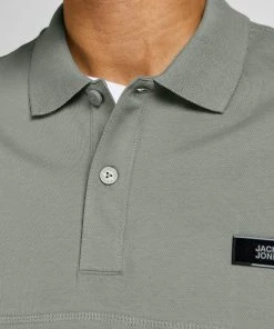 Mens Polos, Tees & Shirts Jack & Jones JCOCLASSIC Polo -SLATE