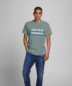 Jack & Jones JCOCHARLES Tee -SLATE