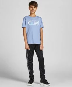 Jack & Jones JNR Jack & Jones JCOLOGAN Boys Tee -FADED DENIM