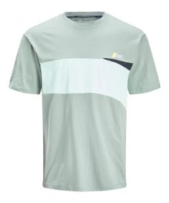 Jack & Jones JCOCONRAD Tee -SLATE Mens Polos, Tees & Shirts