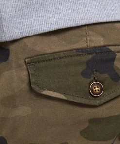 Jack & Jones JNR Jack & Jones JPSTPAUL Boys Cargo Pants -OLIVE CAMO