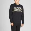 Jack & Jones JCOCHARLES Sweatshirt -BLACK