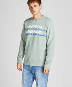 Jack & Jones JCOCHARLES Sweatshirt -SLATE