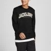 Jack & Jones JORSPRAYS Sweatshirt -TAP SHOE Mens Hoodies & Sweatshirts