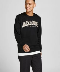 Jack & Jones JORSPRAYS Sweatshirt -TAP SHOE Mens Hoodies & Sweatshirts