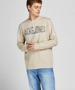Mens Hoodies & Sweatshirts Jack & Jones JORSPRAYS Sweatshirt -PEYOTE