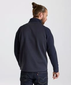 Craghoppers Mens Barker Half Zip Fleece -BLUE Mens Fleeces & Midlayers