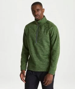 Craghoppers Mens Stromer Half Zip -GREEN