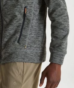Mens Fleeces & Midlayers Craghoppers Mens Stromer Full Zip -GREY