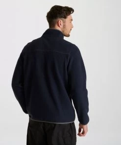Craghoppers Mens Crawley Half Zip -DARK NAVY Mens Fleeces & Midlayers
