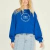 JJXX BEATRICE Sweatshirt -BLUE Ladies Hoodies & Sweatshirts