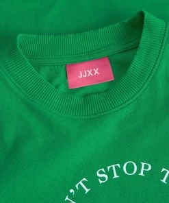 Ladies Polos, Tees & Shirts JJXX BEA Tee -GREEN